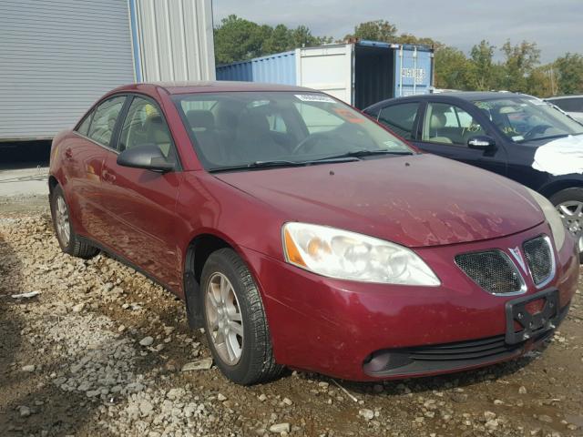 1G2ZG528354170019 - 2005 PONTIAC G6 MAROON photo 1