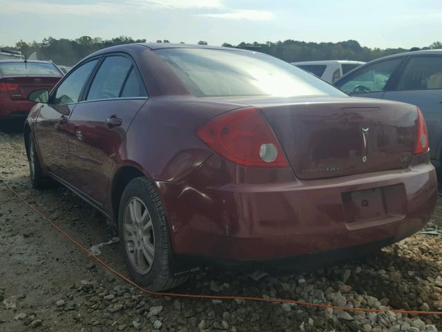 1G2ZG528354170019 - 2005 PONTIAC G6 MAROON photo 3