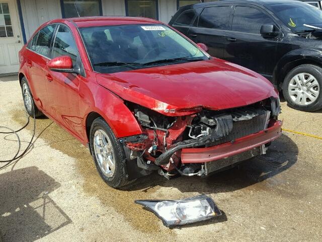 1G1PC5SB4E7400975 - 2014 CHEVROLET CRUZE LT RED photo 1