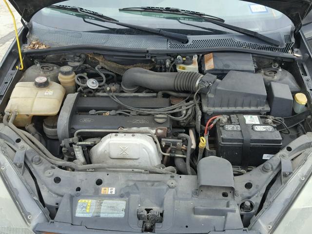 1FAHP34383W288538 - 2003 FORD FOCUS SE C BLACK photo 7