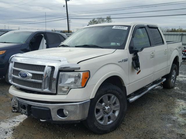 1FTPW14VX9KC91858 - 2009 FORD F150 SUPER WHITE photo 2