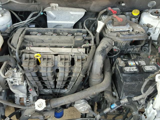 1C4NJCBAXED801299 - 2014 JEEP COMPASS SP WHITE photo 7