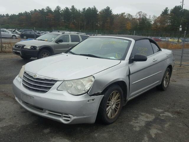 1C3LC45K78N248514 - 2008 CHRYSLER SEBRING SILVER photo 2