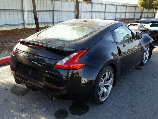 JN1AZ44E49M410140 - 2009 NISSAN 370Z BLACK photo 4