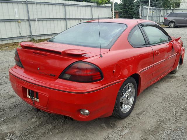 1G2NV12EX4C131998 - 2004 PONTIAC GRAND AM G RED photo 4