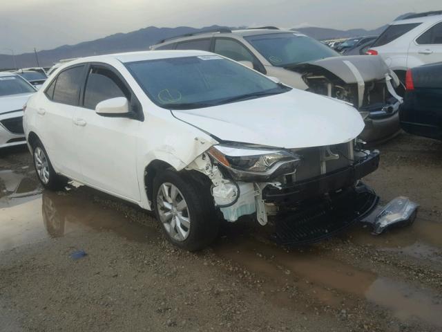 5YFBURHE0GP550901 - 2016 TOYOTA COROLLA L WHITE photo 1