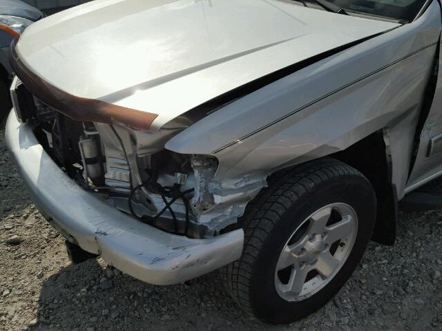 1GCDSCDE3A8119330 - 2010 CHEVROLET COLORADO L SILVER photo 9