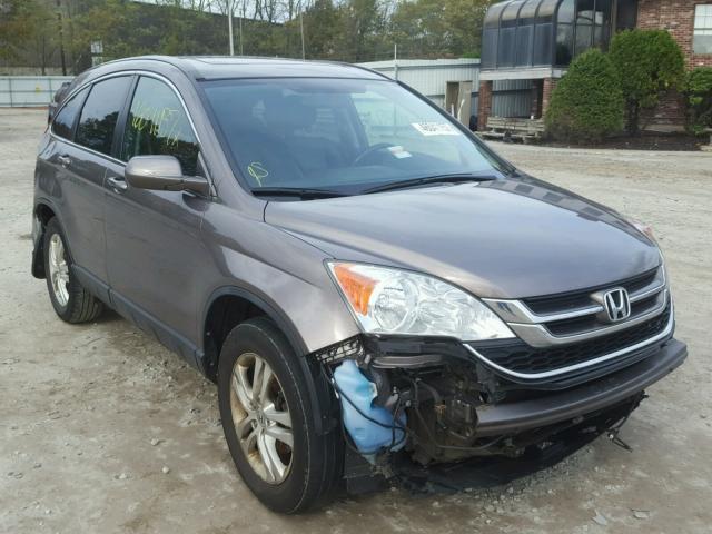 5J6RE4H76AL089259 - 2010 HONDA CR-V EXL GRAY photo 1