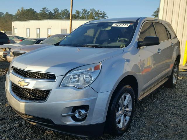 2CNFLCEC6B6435925 - 2011 CHEVROLET EQUINOX SILVER photo 2