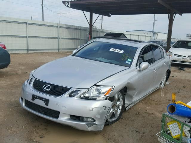 JTHBH96S865014818 - 2006 LEXUS GS GENERAT SILVER photo 2