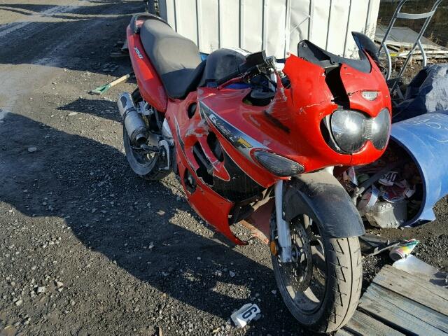 JS1GN79A852100938 - 2005 SUZUKI GSX600 F RED photo 1