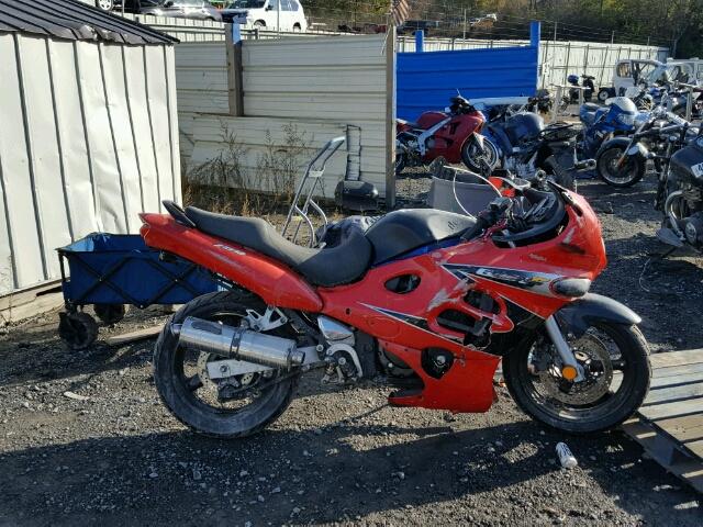 JS1GN79A852100938 - 2005 SUZUKI GSX600 F RED photo 6