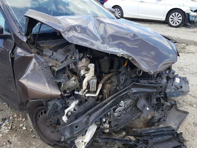 3VW2K7AJ3EM336228 - 2014 VOLKSWAGEN JETTA BASE BROWN photo 9