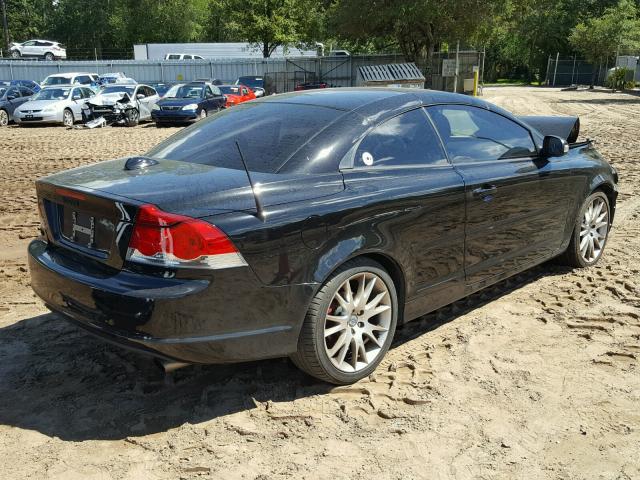 YV1MC67228J053074 - 2008 VOLVO C70 T5 BLACK photo 4