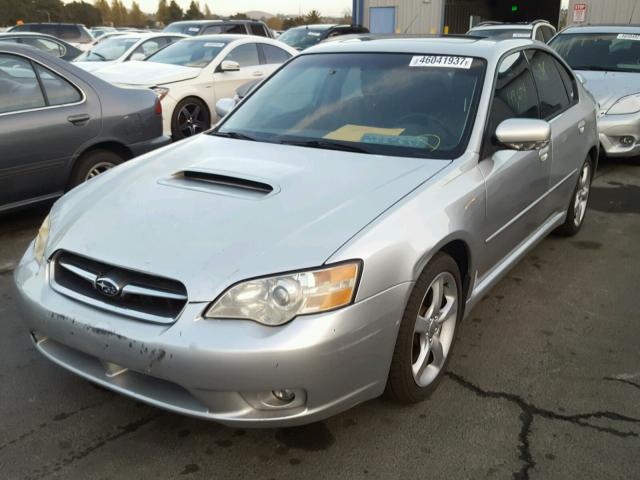 4S3BL676264200151 - 2006 SUBARU LEGACY GT SILVER photo 2