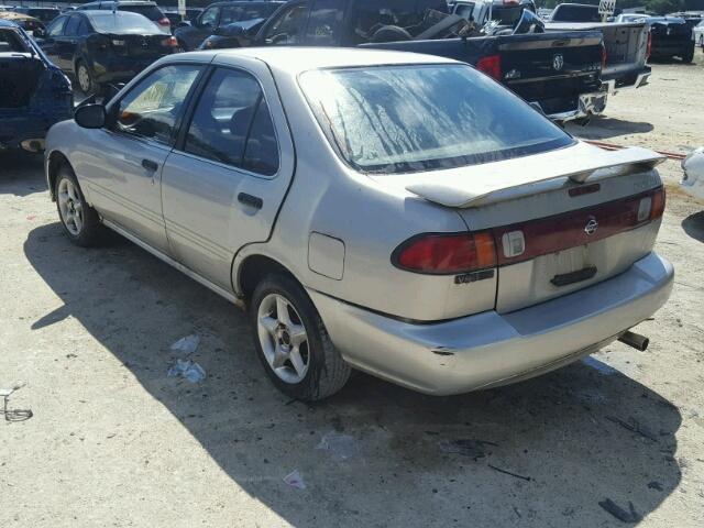 1N4AB41D3WC722566 - 1998 NISSAN SENTRA E SILVER photo 3