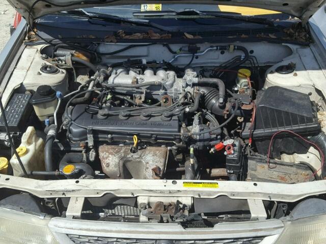 1N4AB41D3WC722566 - 1998 NISSAN SENTRA E SILVER photo 7