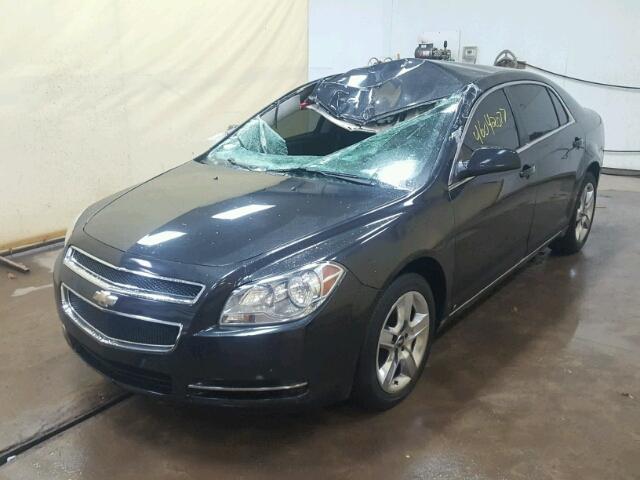 1G1ZH57BX9F241569 - 2009 CHEVROLET MALIBU შავი ფოტო 2