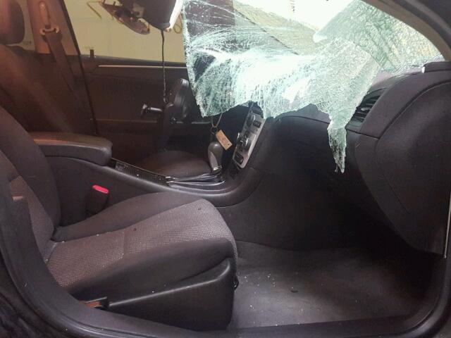 1G1ZH57BX9F241569 - 2009 CHEVROLET MALIBU შავი ფოტო 5