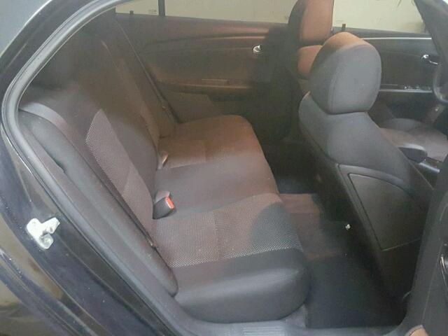 1G1ZH57BX9F241569 - 2009 CHEVROLET MALIBU შავი ფოტო 6