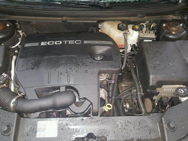 1G1ZH57BX9F241569 - 2009 CHEVROLET MALIBU შავი ფოტო 7