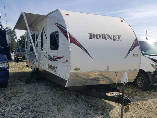 4YDT30R24B7201481 - 2011 KEYSTONE HORNET WHITE photo 1