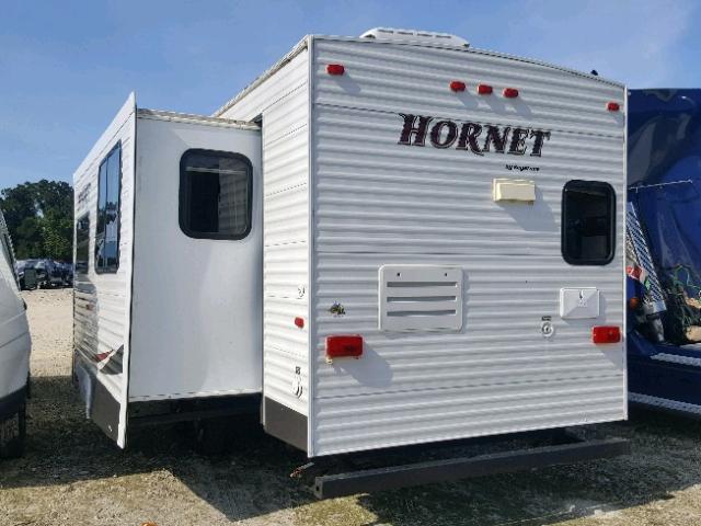 4YDT30R24B7201481 - 2011 KEYSTONE HORNET WHITE photo 3