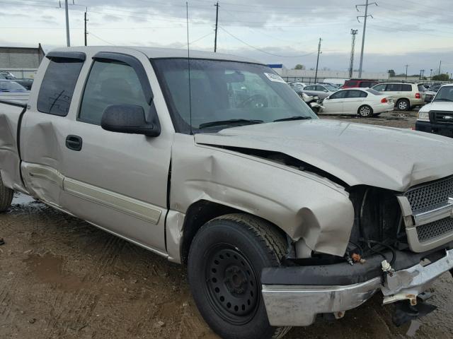 1GCEC19Z85Z225936 - 2005 CHEVROLET SILVERADO GRAY photo 9