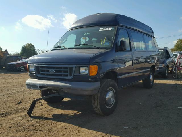 1FTSS34L46DB42846 - 2006 FORD ECONOLINE BLUE photo 2