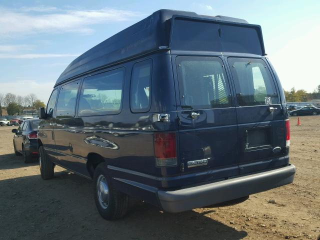 1FTSS34L46DB42846 - 2006 FORD ECONOLINE BLUE photo 3