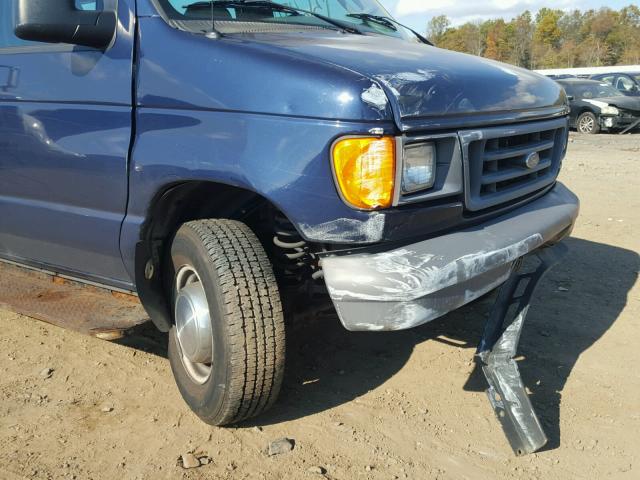 1FTSS34L46DB42846 - 2006 FORD ECONOLINE BLUE photo 9