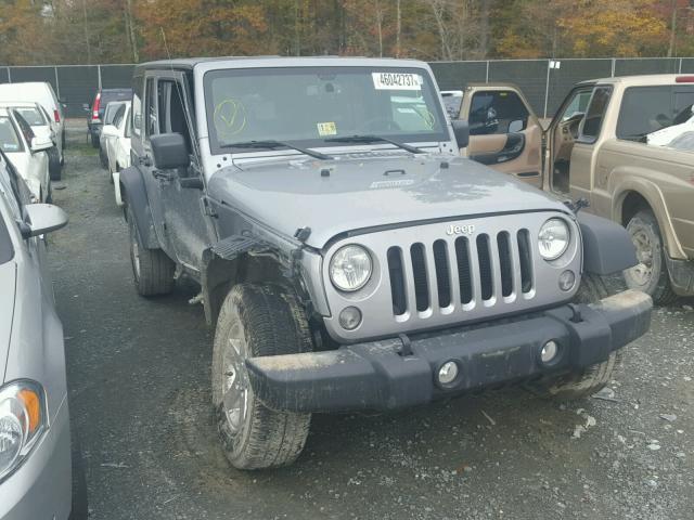 1C4BJWDG6GL171974 - 2016 JEEP WRANGLER U BLACK photo 1