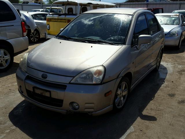 JS2RA41S425104689 - 2002 SUZUKI AERIO S TAN photo 2