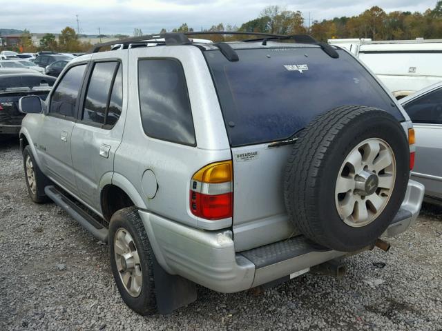 4S6CK58WXW4411052 - 1998 HONDA PASSPORT E SILVER photo 3