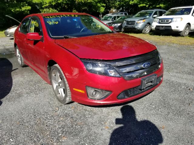 3FAHP0DC9CR298173 - 2012 FORD FUSION SPO RED photo 1