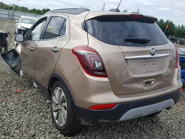 KL4CJESB4JB513385 - 2018 BUICK ENCORE PRE BEIGE photo 3