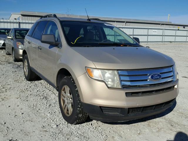 2FMDK46C07BA49837 - 2007 FORD EDGE SE GOLD photo 1