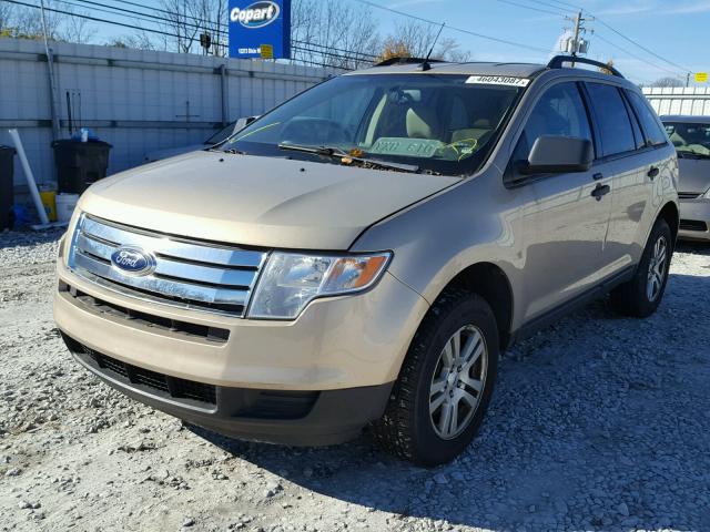 2FMDK46C07BA49837 - 2007 FORD EDGE SE GOLD photo 2