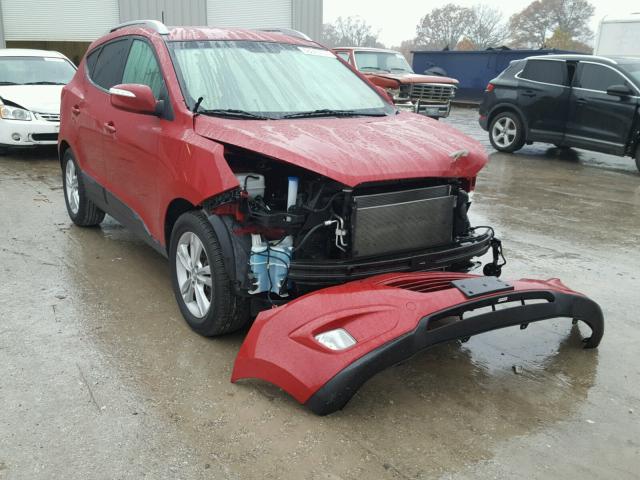 KM8JU3AC2DU549177 - 2013 HYUNDAI TUCSON GLS أحمر صورة 1