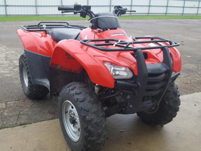 1HFTE3542D4601085 - 2013 HONDA TRX420 FE RED photo 1