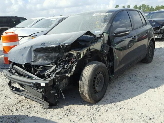 WVWDB7AJ5DW129446 - 2013 VOLKSWAGEN GOLF 黑色 照片 2