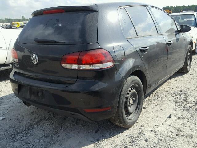 WVWDB7AJ5DW129446 - 2013 VOLKSWAGEN GOLF 黑色 照片 4