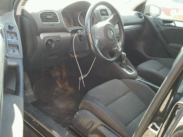 WVWDB7AJ5DW129446 - 2013 VOLKSWAGEN GOLF 黑色 照片 9