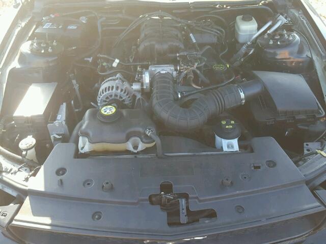 1ZVHT80N985187268 - 2008 FORD MUSTANG BLACK photo 7