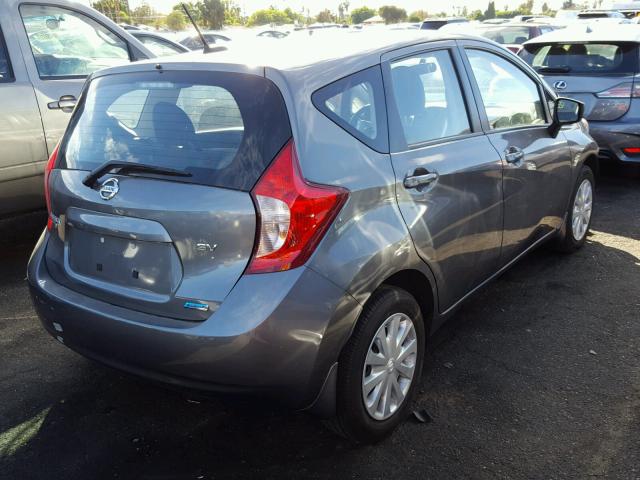 3N1CE2CP3GL394385 - 2016 NISSAN VERSA NOTE GRAY photo 4