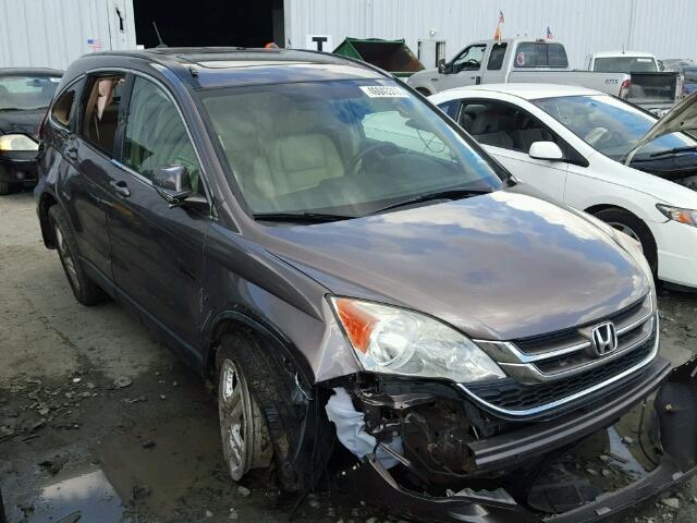 5J6RE4H72AL099612 - 2010 HONDA CR-V EXL BROWN photo 1