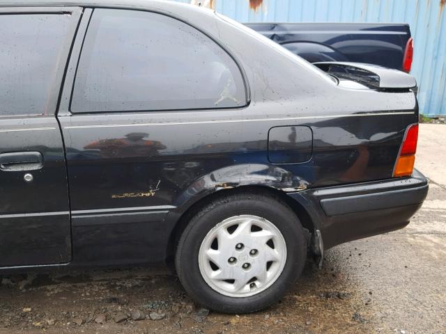 JT2AC52L8V0264700 - 1997 TOYOTA TERCEL CE BLACK photo 9