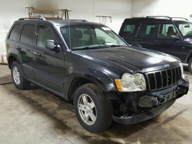 1J4HR48N15C604639 - 2005 JEEP GRAND CHER BLACK photo 1