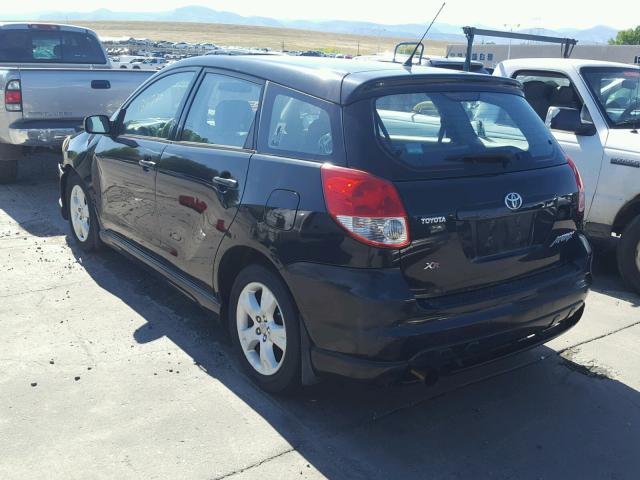 2T1KR32E73C076947 - 2003 TOYOTA MATRIX BLACK photo 3