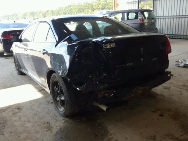 1G2ZA5E00A4112905 - 2010 PONTIAC G6 BLACK photo 3